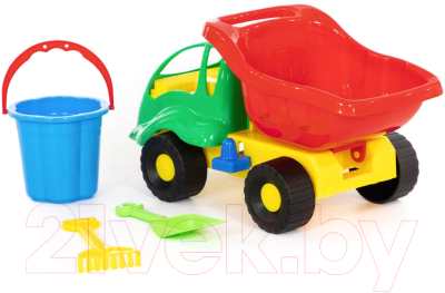 Набор игрушек для песочницы Полесье Самосвал Муравей №57 / 3195
