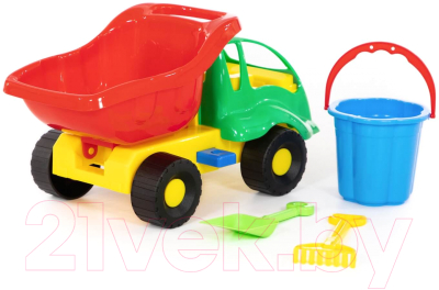 Набор игрушек для песочницы Полесье Самосвал Муравей №57 / 3195