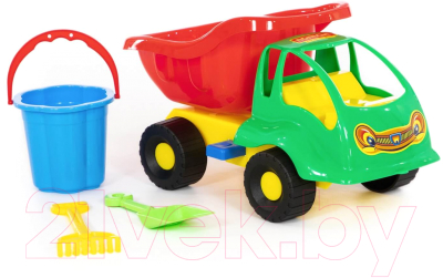 Набор игрушек для песочницы Полесье Самосвал Муравей №57 / 3195