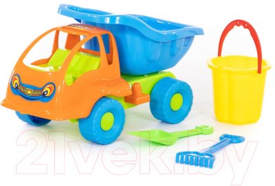 Набор игрушек для песочницы Полесье Самосвал Муравей №57 / 3195
