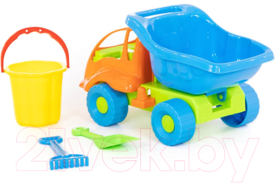 Набор игрушек для песочницы Полесье Самосвал Муравей №57 / 3195