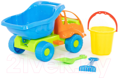 Набор игрушек для песочницы Полесье Самосвал Муравей №57 / 3195