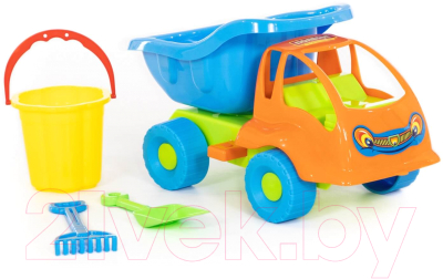 Набор игрушек для песочницы Полесье Самосвал Муравей №57 / 3195