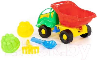 Набор игрушек для песочницы Полесье Самосвал Муравей №58 / 3317