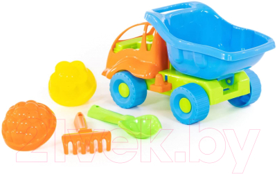 Набор игрушек для песочницы Полесье Самосвал Муравей №58 / 3317