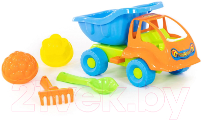 Набор игрушек для песочницы Полесье Самосвал Муравей №58 / 3317