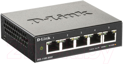 Коммутатор D-Link DGS-1100-05V2/A1A