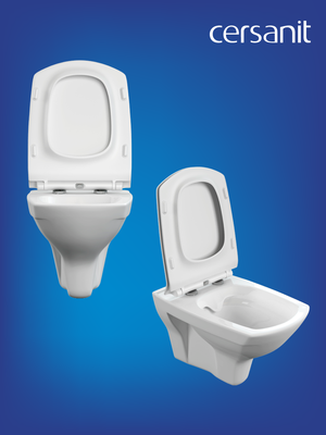 Унитаз подвесной Cersanit Carina New Clean On