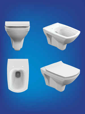 Унитаз подвесной Cersanit Carina New Clean On