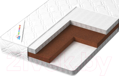 Матрас в кроватку Капризун Джангл Джой 70x140 / 224363 - фото