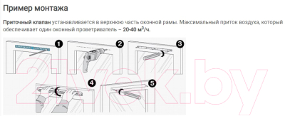 Проветриватель пассивный Vents ПО 400