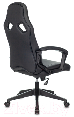 Кресло геймерское Бюрократ Zombie Driver (черный/красный)