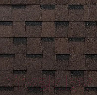 Черепица Технониколь Shinglas Фазенда Коричневый - фото