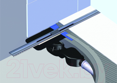 Трап для душа Berges Simpel 600 / 090111