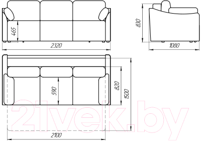 Диван Lama мебель Рио раскладной