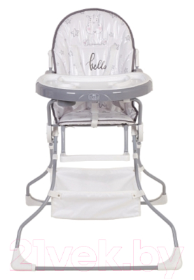 Стульчик для кормления Polini Kids 252 Бегемотик / 0002354-03