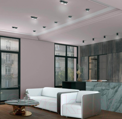 Комплект точечных светильников Novotech Lirio 370719 (черный)