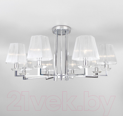 Люстра Евросвет 60125/8 (хром) - фото