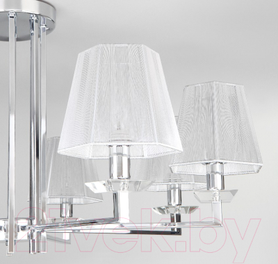 Люстра Евросвет 60125/8 (хром)