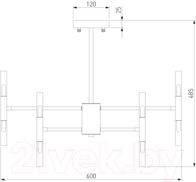 Люстра Bogate's 345