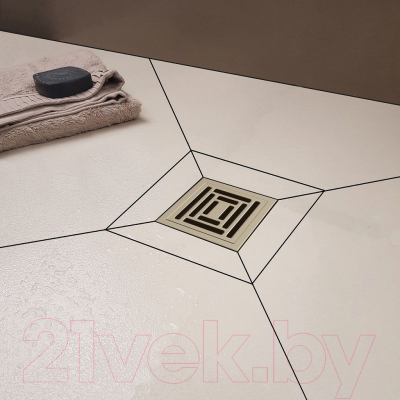 Трап для душа Berges Platz Uno 100x100 / 090069