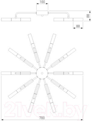 Люстра Bogate's 347