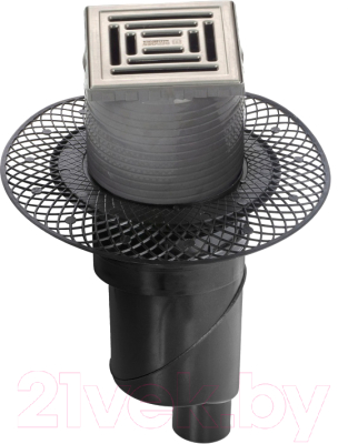 Трап для душа Berges Platz Uno 150x150 / 090070 - фото