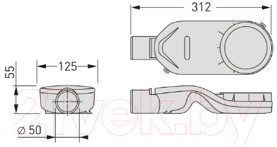 Сифон Berges 099000
