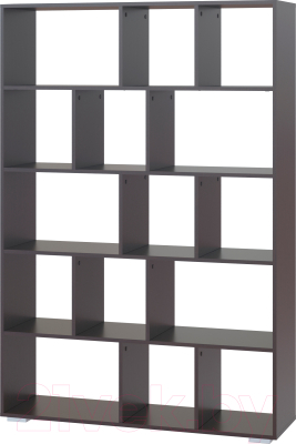 Стеллаж Сокол-Мебель СТ-15 (венге) - фото