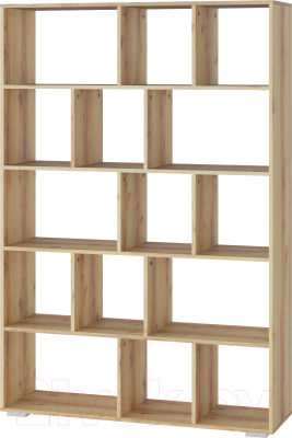 Стеллаж Сокол-Мебель СТ-15 (дуб делано) - фото