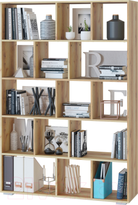 Стеллаж Сокол-Мебель СТ-15 (дуб делано)