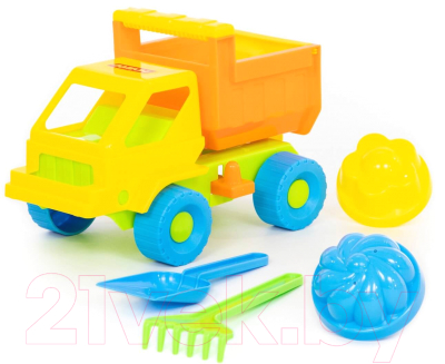 Набор игрушек для песочницы Полесье Кузя №12 / 1252 - фото