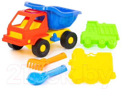 Набор игрушек для песочницы Полесье Кузя-2 №41 / 2785 - фото