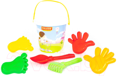 Набор игрушек для песочницы Полесье №604 / 62604 - фото