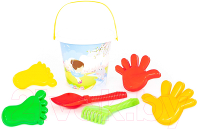 Набор игрушек для песочницы Полесье №604 / 62604