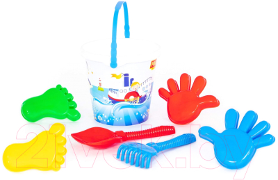 Набор игрушек для песочницы Полесье №604 / 62604