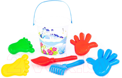 Набор игрушек для песочницы Полесье №604 / 62604