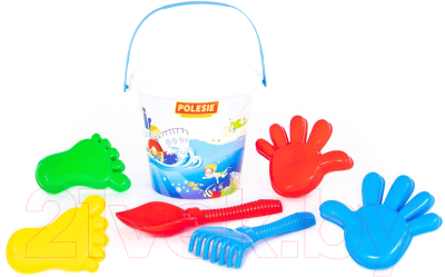 Набор игрушек для песочницы Полесье №604 / 62604