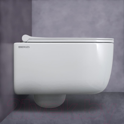 Сиденье для унитаза Berges Toma Slim SO / 017603