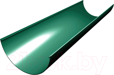 Желоб Grand Line Английский Стандарт ПВХ RAL 6005 - фото