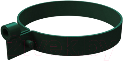 Хомут водосточной трубы Grand Line ПВХ RAL 6005 - фото