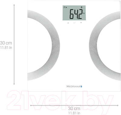 Напольные весы электронные Medisana BS 445 Connect