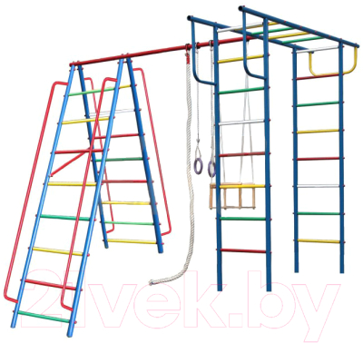 Игровой комплекс Вертикаль А1+П дачный - фото
