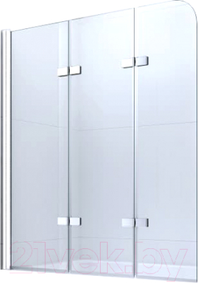 Стеклянная шторка для ванны Berges City 2.0 90x140 / 062013 - фото