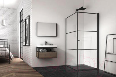 Душевой уголок Berges Dark 90x90x195 R / 061020R