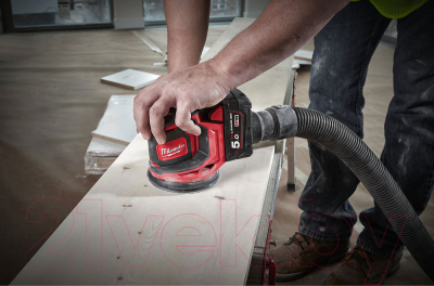 Эксцентриковая шлифовальная машина Milwaukee M18 BOS125-0 / 4933464228