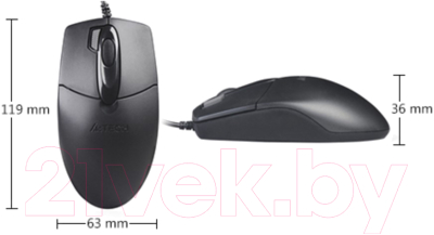 Мышь A4Tech OP-730D
