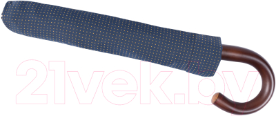 Зонт складной Pasotti Auto Legno Punto Blu