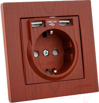 Розетка Mutlusan Rita 2220 619 0256 - фото
