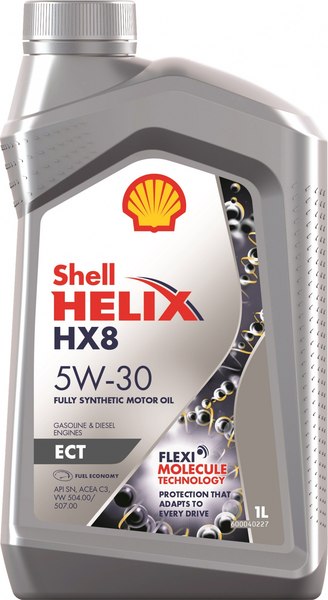Моторное масло Shell Helix HX8 ECT 5W30 - фото